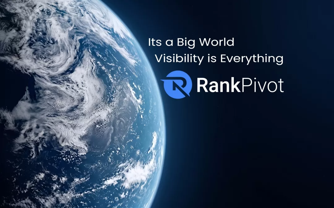 Its a Big World. Visibility is Everything.