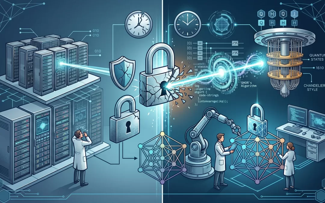 Cybersecurity - Shor's Algorithm and Data Encryption